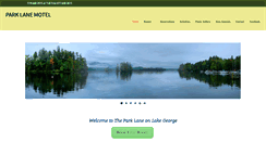 Desktop Screenshot of parklaneonlakegeorge.com