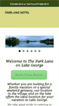 Mobile Screenshot of parklaneonlakegeorge.com